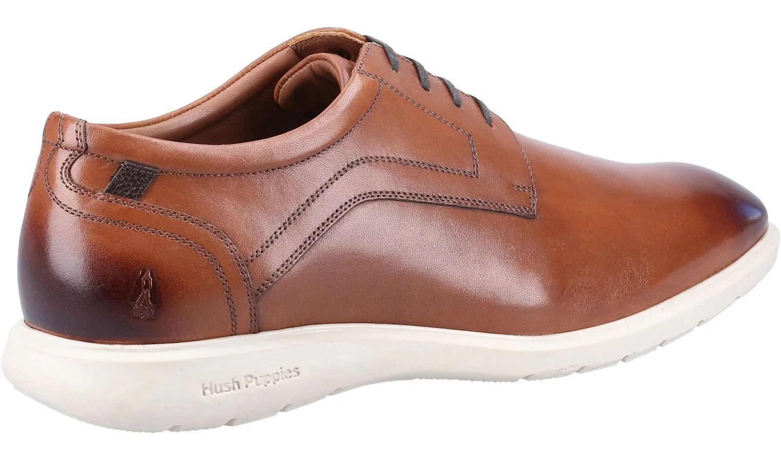 Hush Puppies Amos Mens Leather Lace Up Shoe