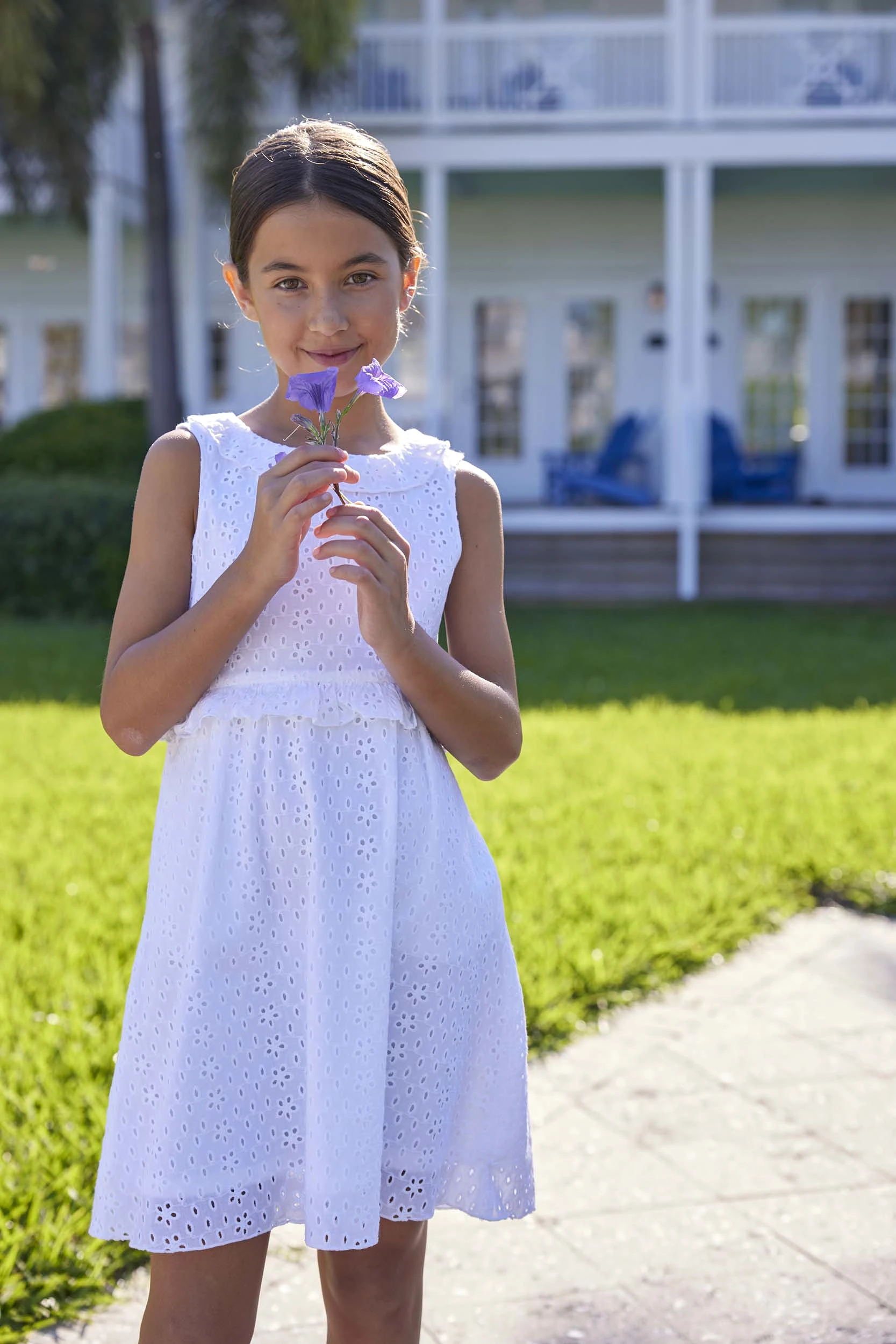 Isabel Sundress - White Eyelet