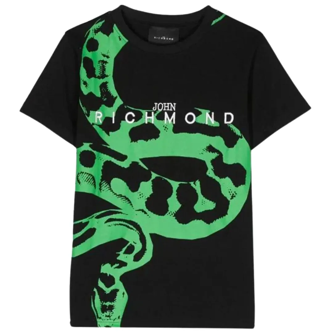 John Richmond T-Shirt Black & Green