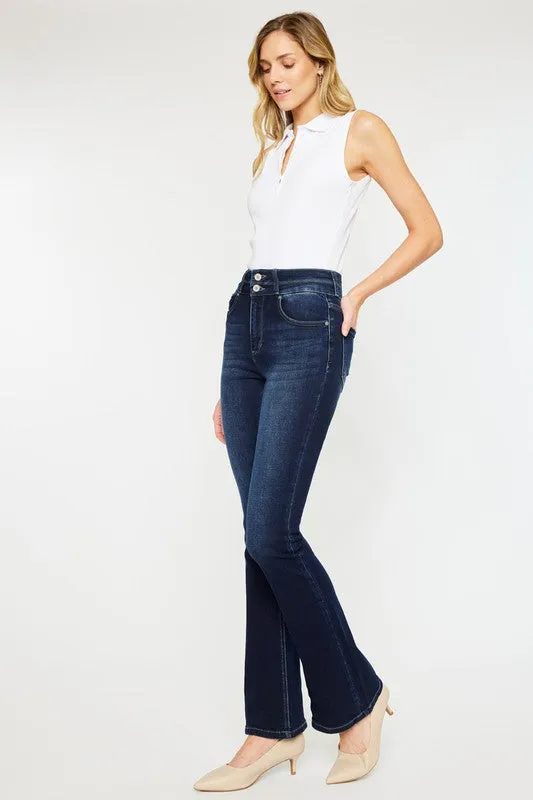 Josie High Rise Skinny Bootcut Jeans