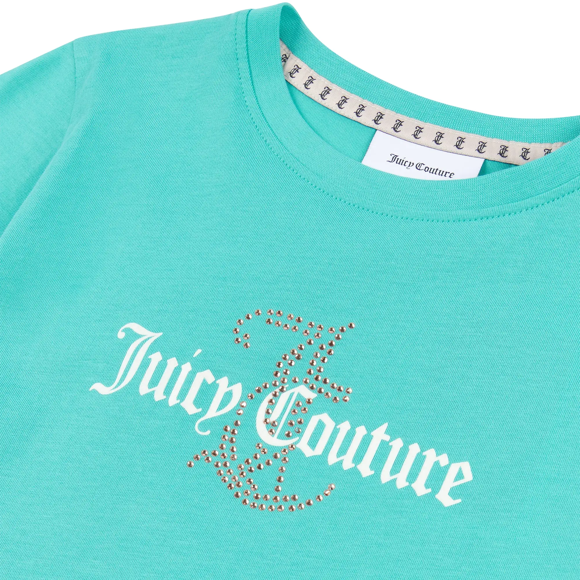 Juicy Couture Diamante T-Shirt Junior