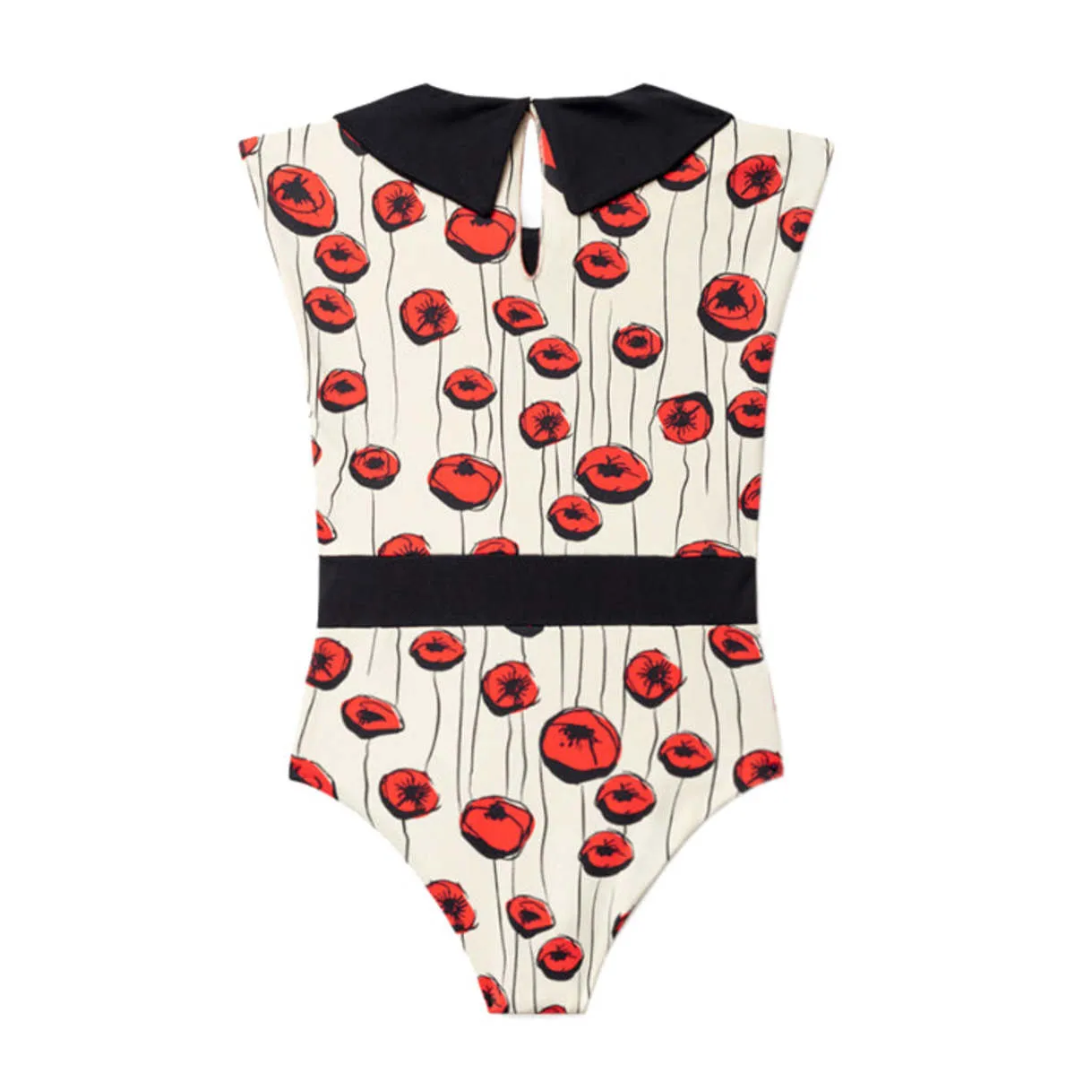 Kids Little Creative Factory Child Chelsea Blouse Swimsuit - Red