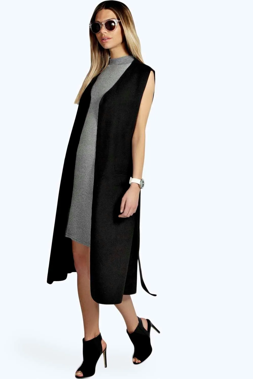 Kylie Sleeveless Coat