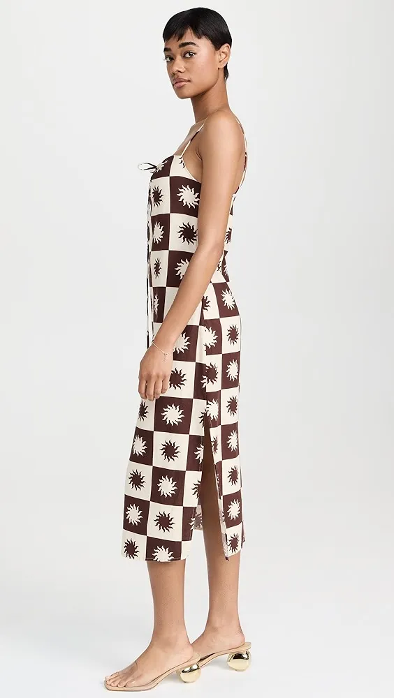 Little Lies   Sun Print Dress 