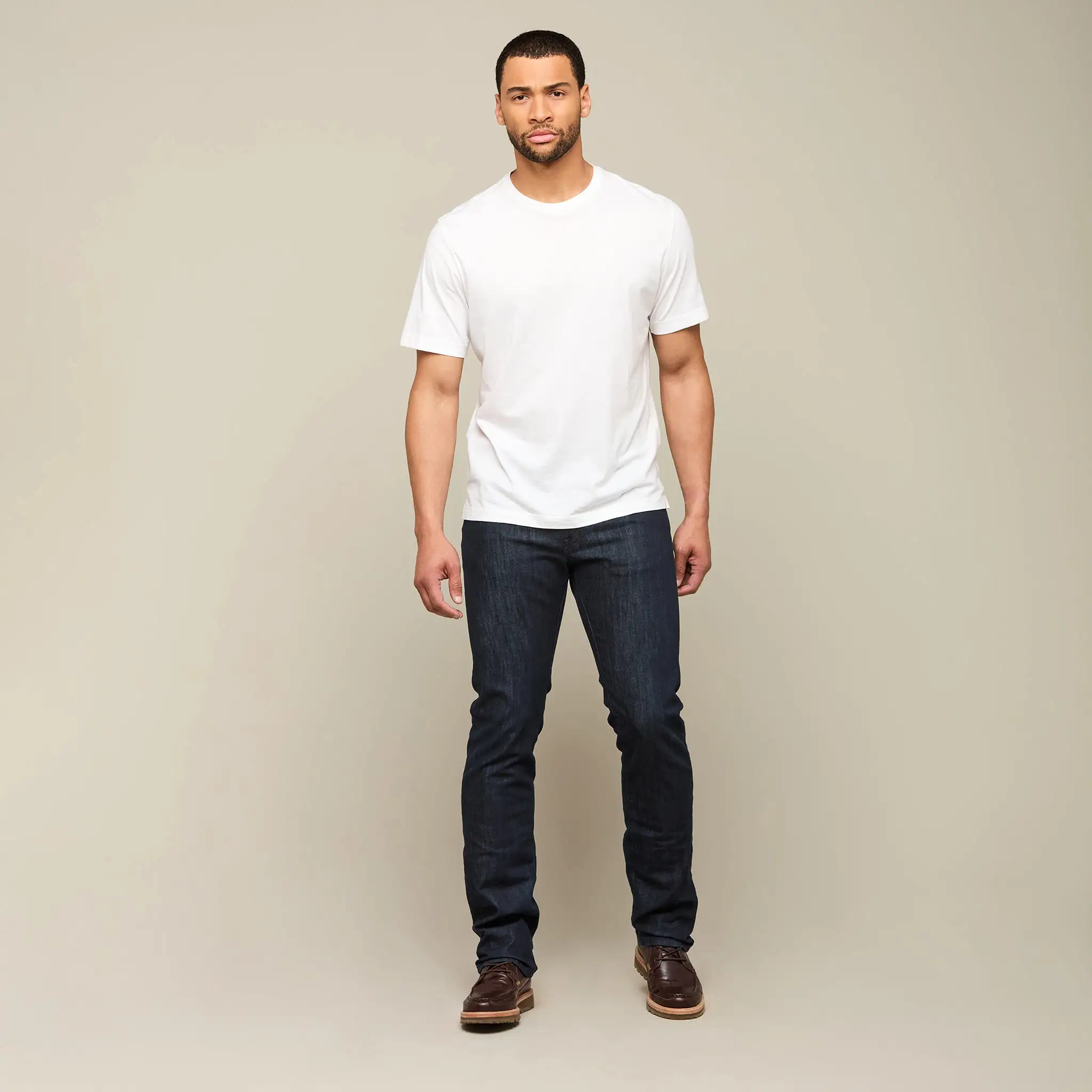 Lucchese Pima Cotton Tee :: White