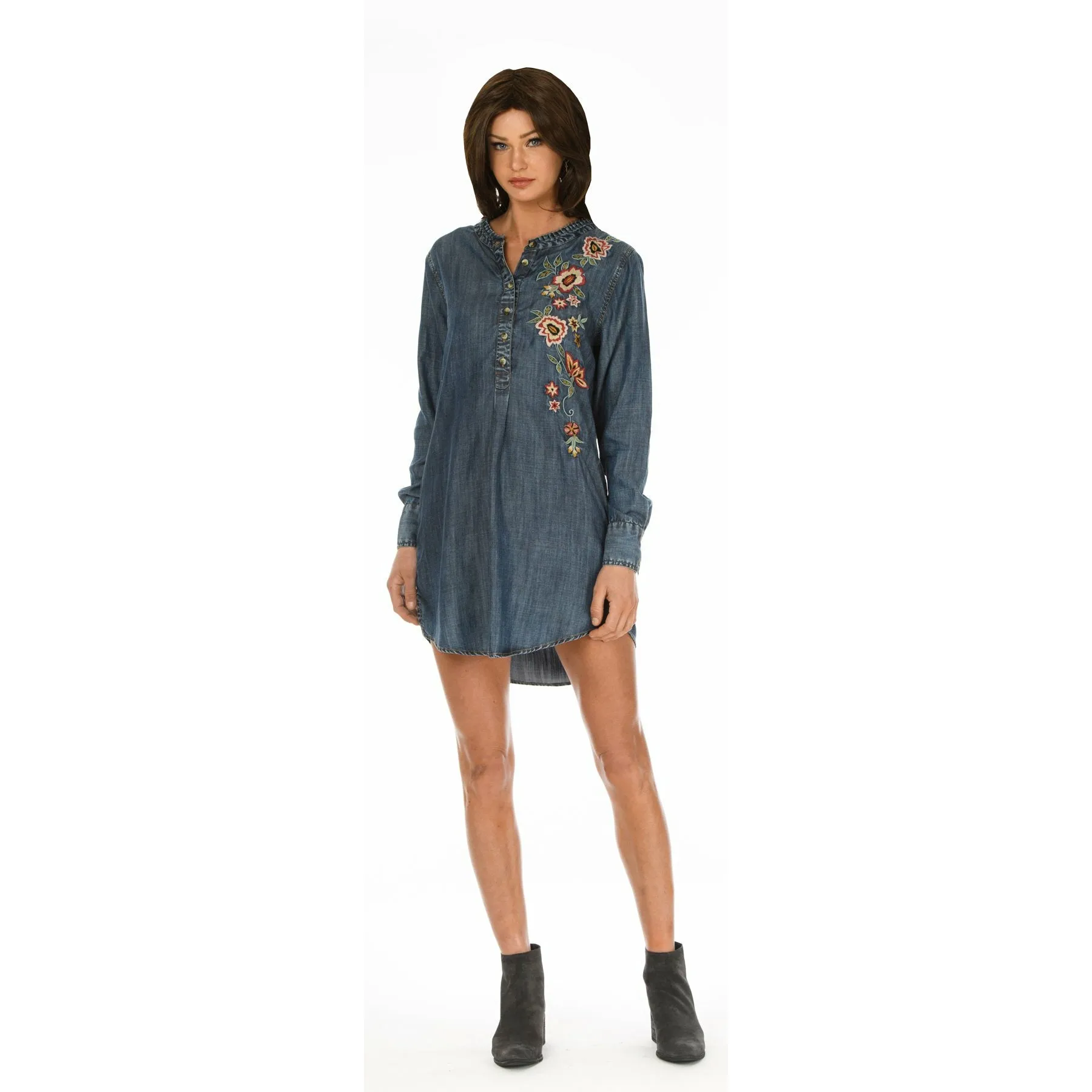 Madison Denim Dress Plus Size