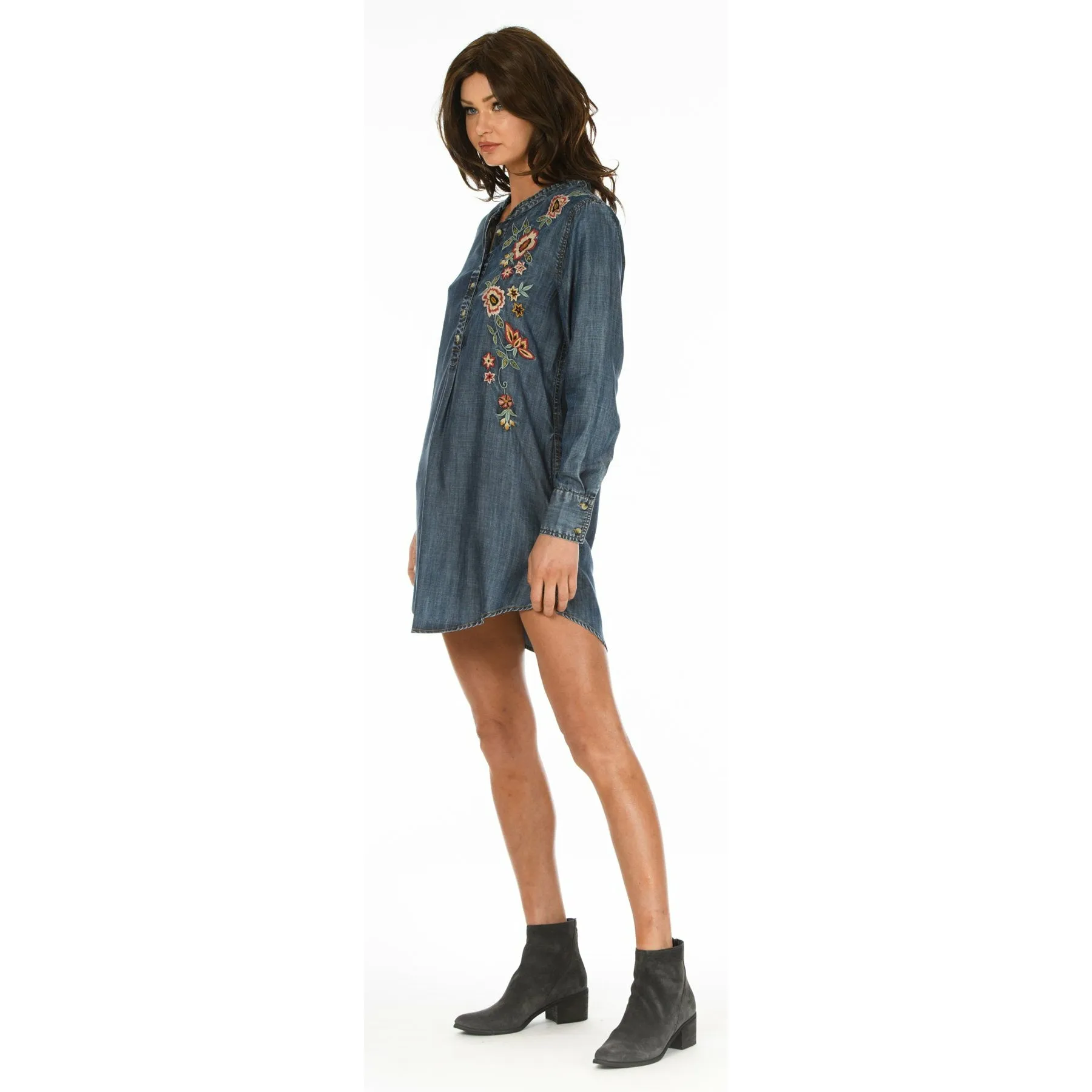 Madison Denim Dress Plus Size