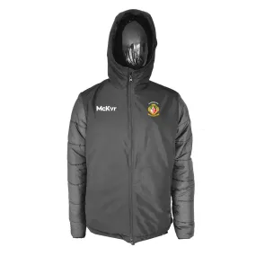 Mc Keever Sarsfields GAA Core 22 Stadium Jacket - Youth - Black