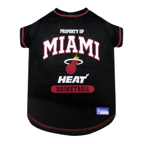 Miami HEAT Pets First Black Tee