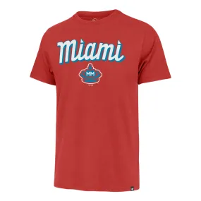 MIAMI MARLINS CITY CONNECT PREGAME '47 FRANKLIN TEE