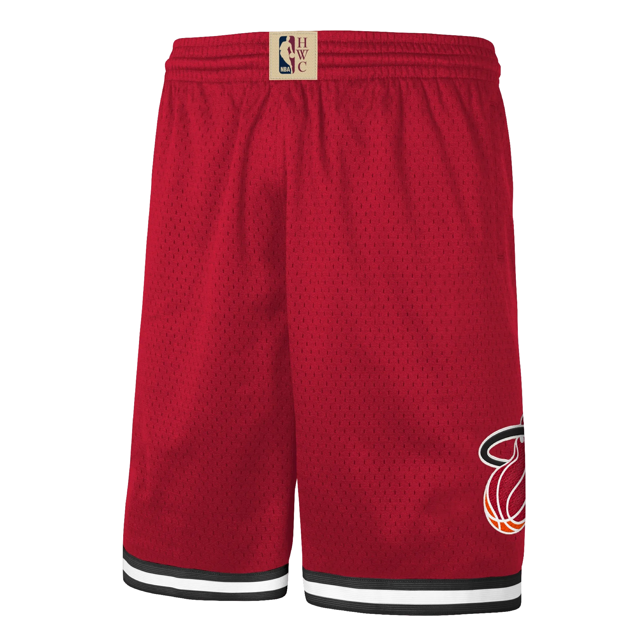 Mitchell & Ness Miami HEAT HWC Red Swingman Youth Shorts