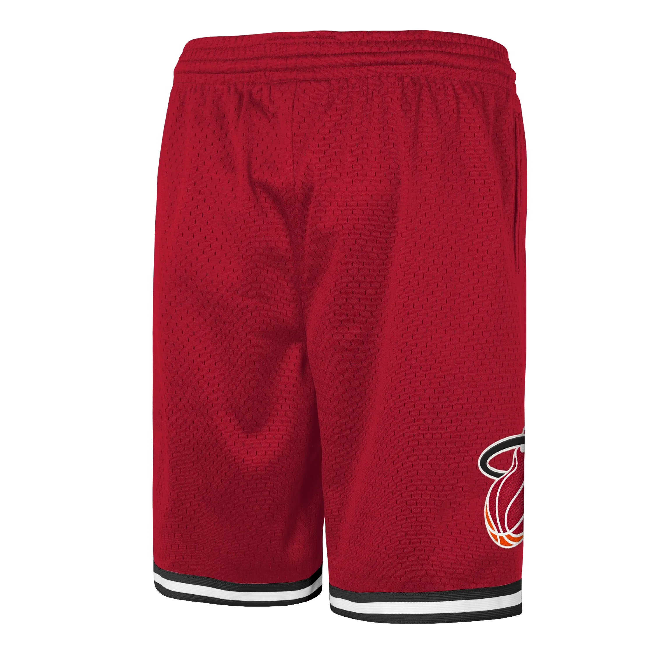 Mitchell & Ness Miami HEAT HWC Red Swingman Youth Shorts