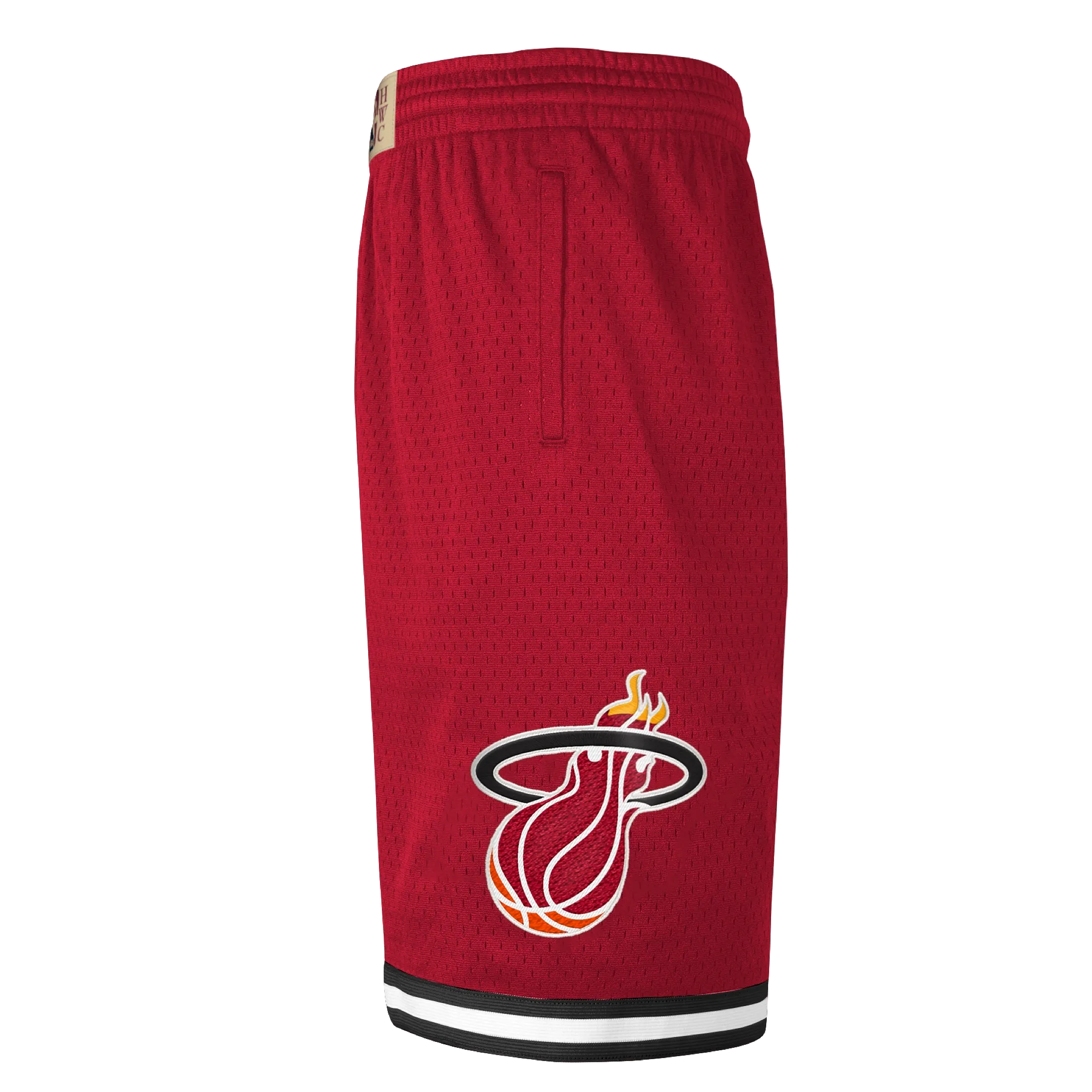 Mitchell & Ness Miami HEAT HWC Red Swingman Youth Shorts