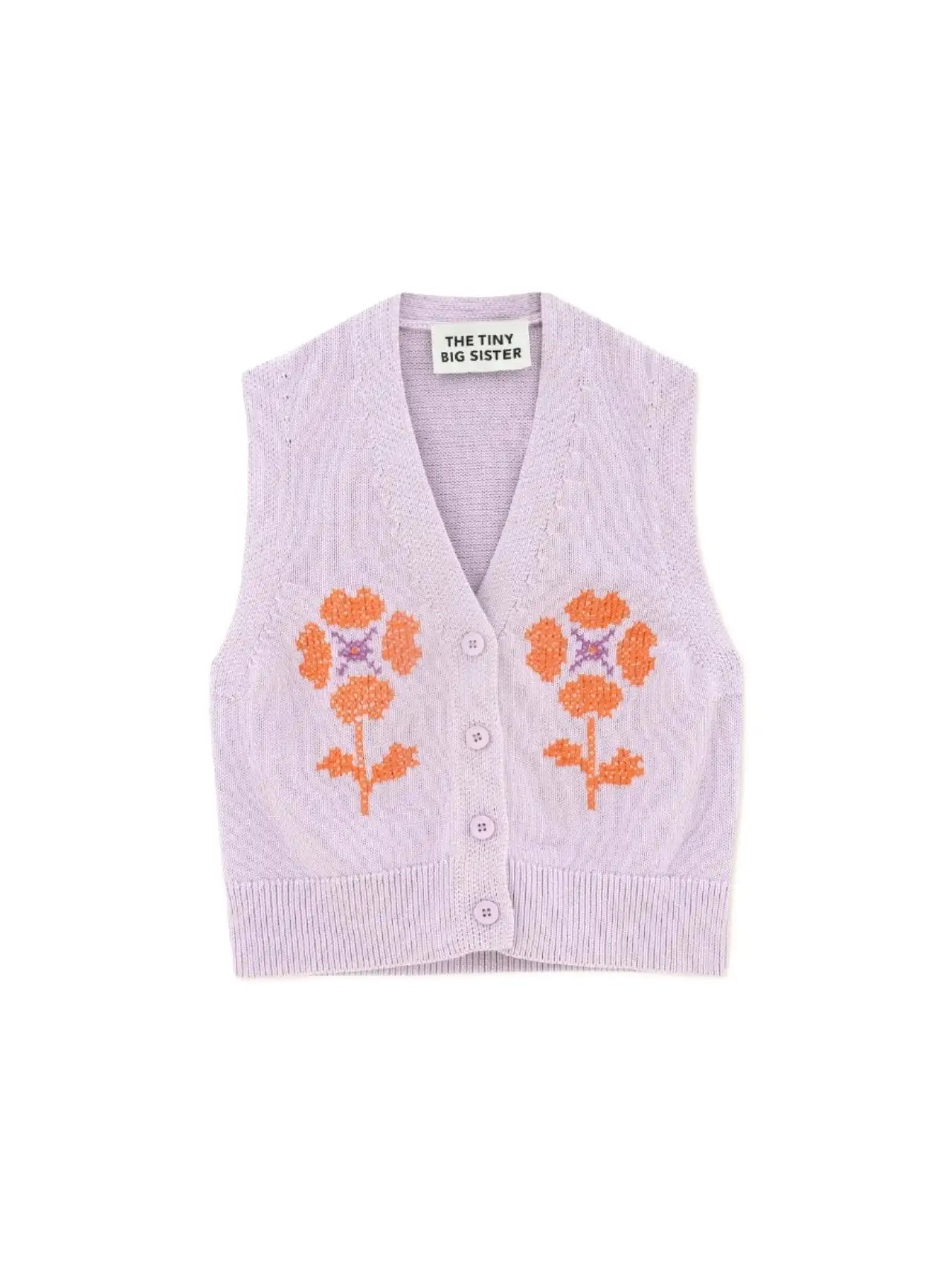 Orchid Patric Embroidered Vest