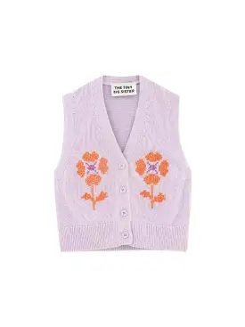 Orchid Patric Embroidered Vest