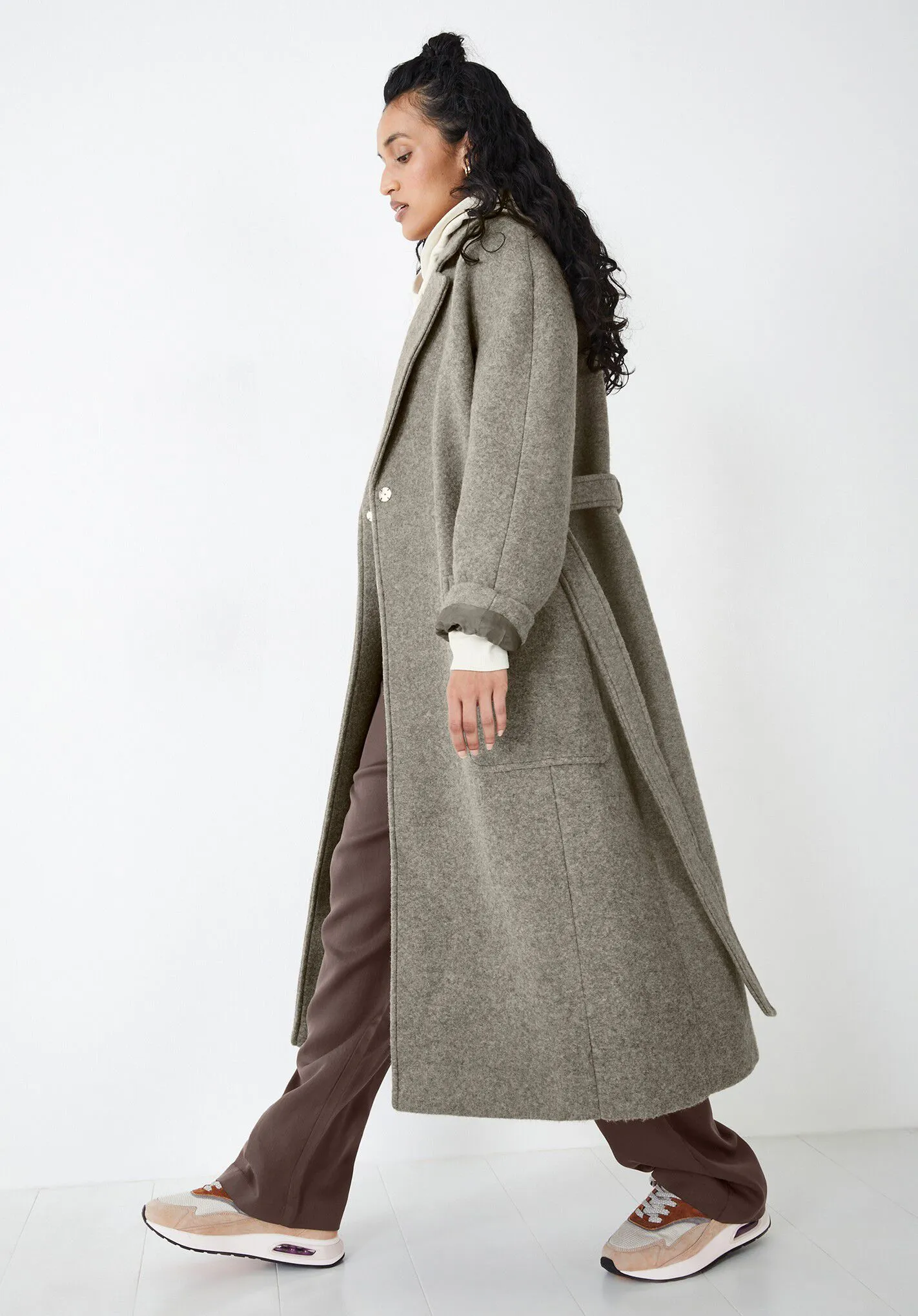 Pepper Belted Coat