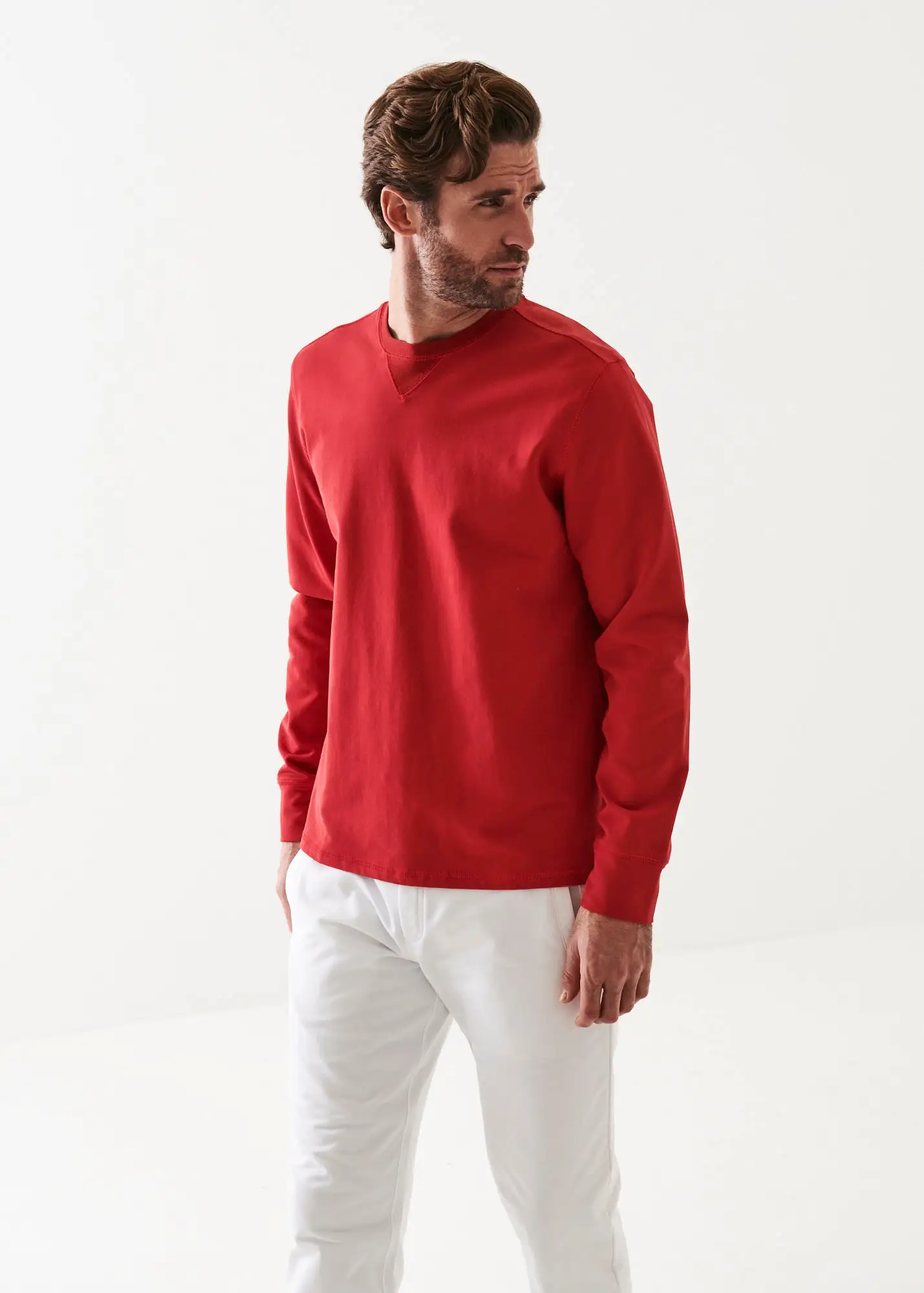 PIMA COTTON FRENCH TERRY SWEATSHIRT