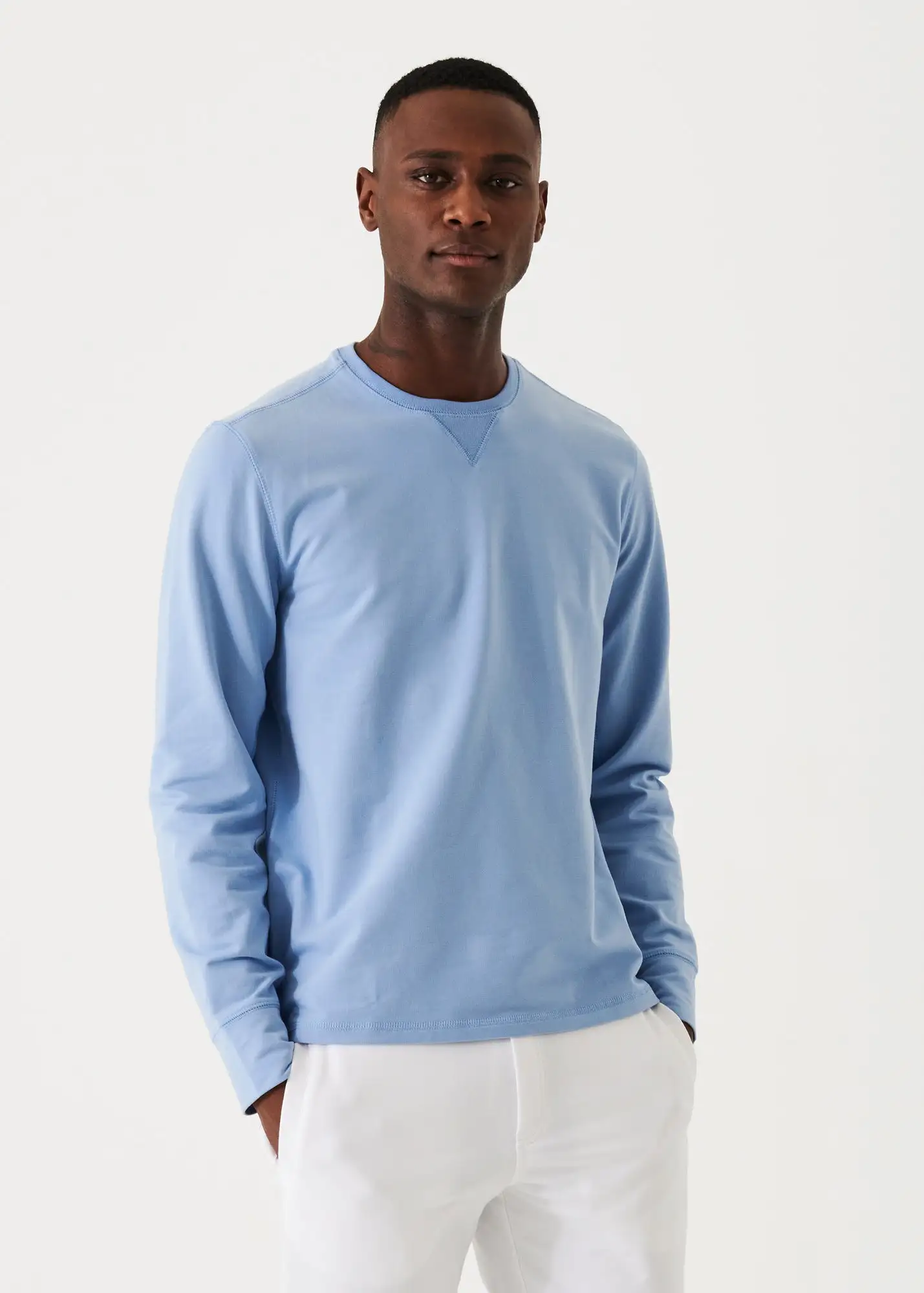 PIMA COTTON FRENCH TERRY SWEATSHIRT