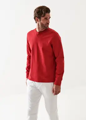 PIMA COTTON FRENCH TERRY SWEATSHIRT