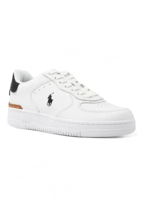 POLO RALPH LAUREN Masters Retroback Sneaker Uomo White Black 809891791003U