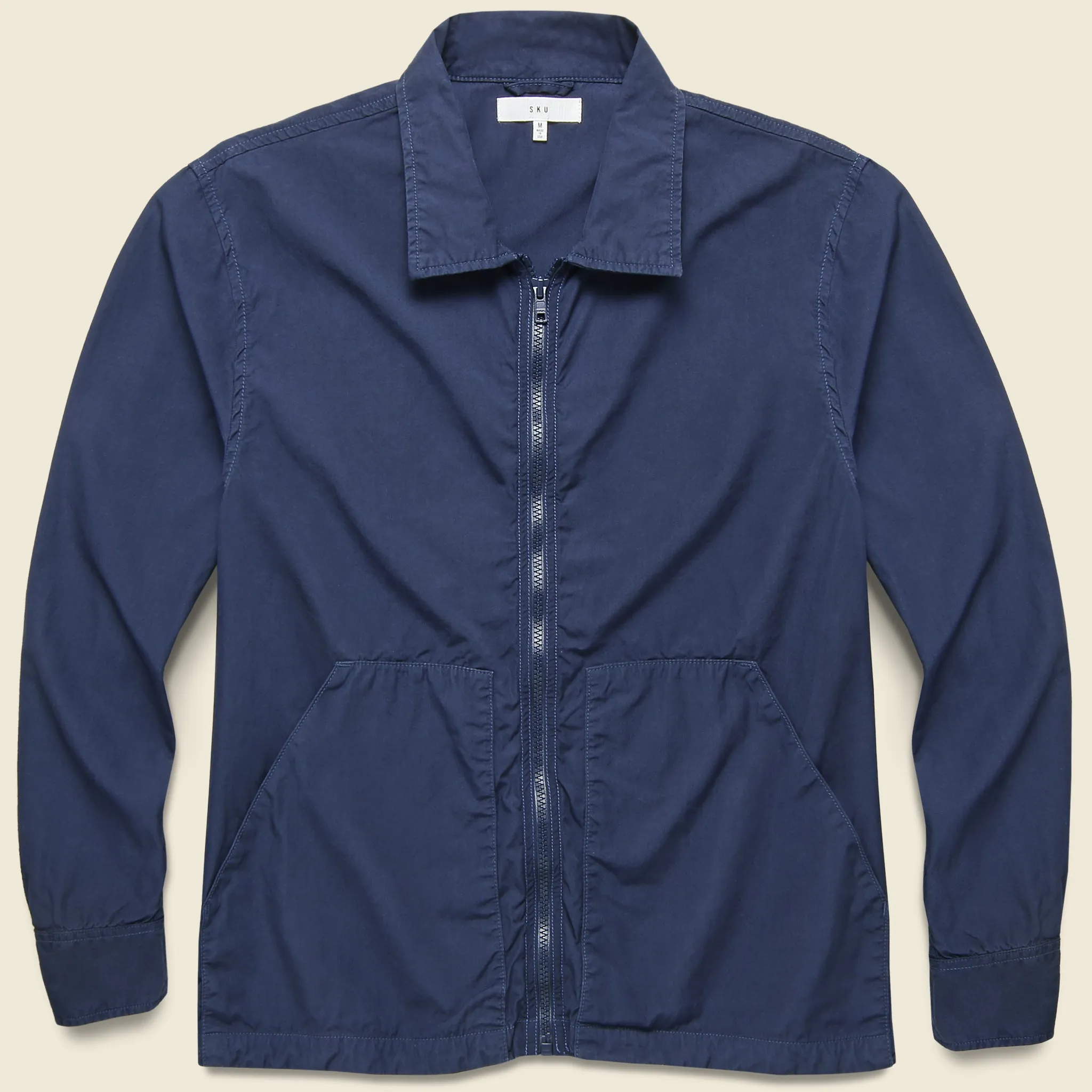 Poplin Service Jacket - Marine