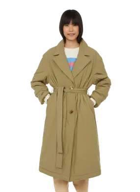 Rejina pyo  Agnes cotton coat - Green