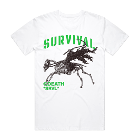 REVERSE REAPER TEE WHITE