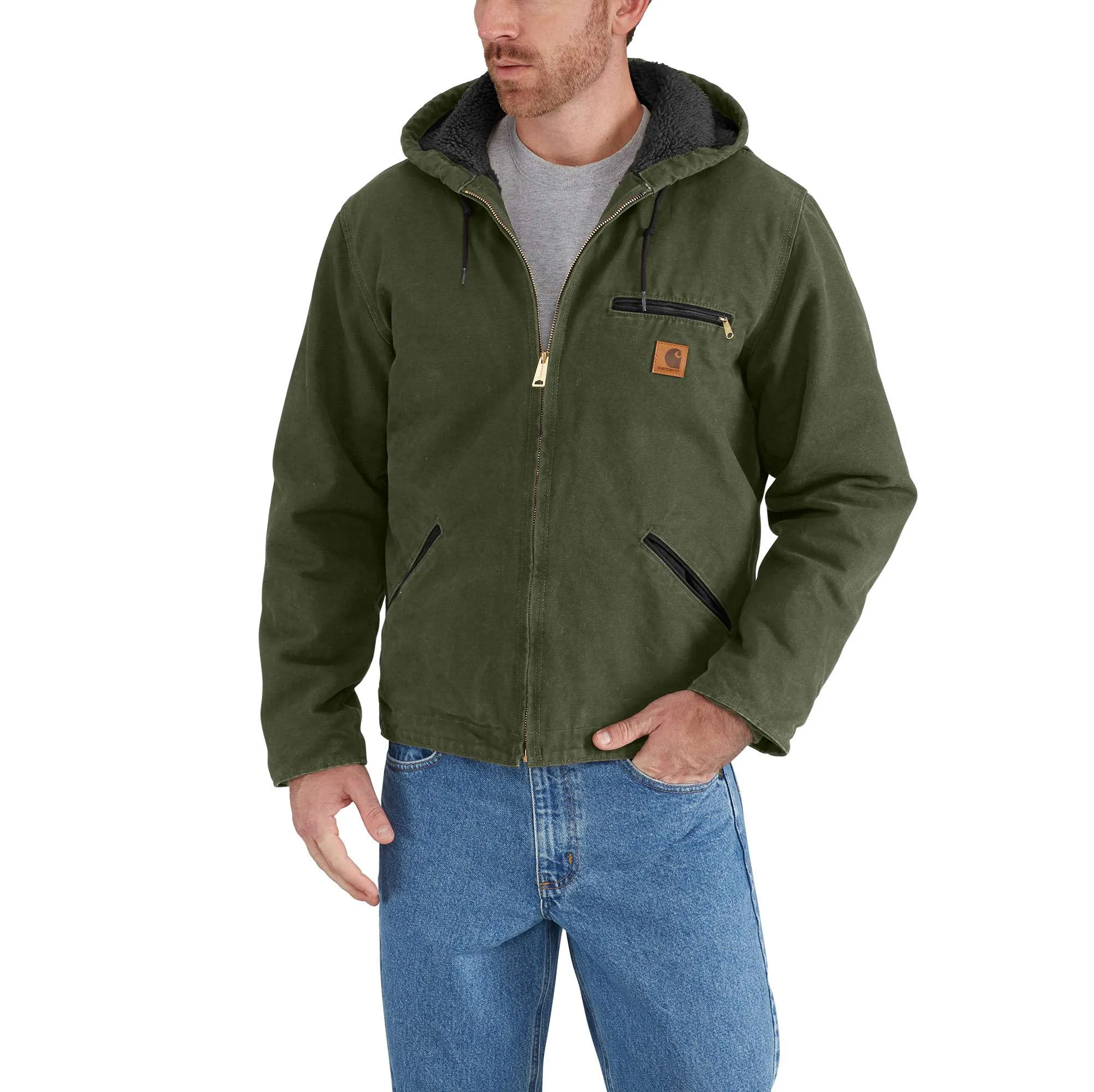 Sandstone Sherpa-Lined Sierra Jacket