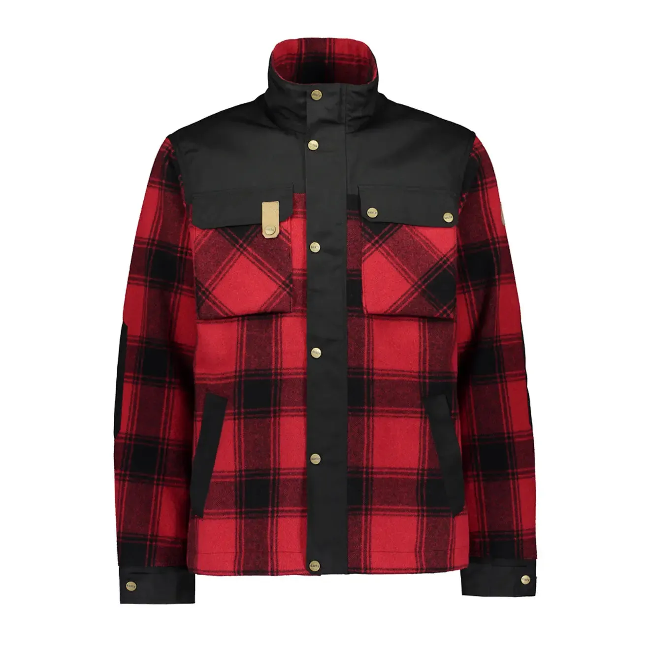 Sasta Tervas Jacket Overshirt True Red