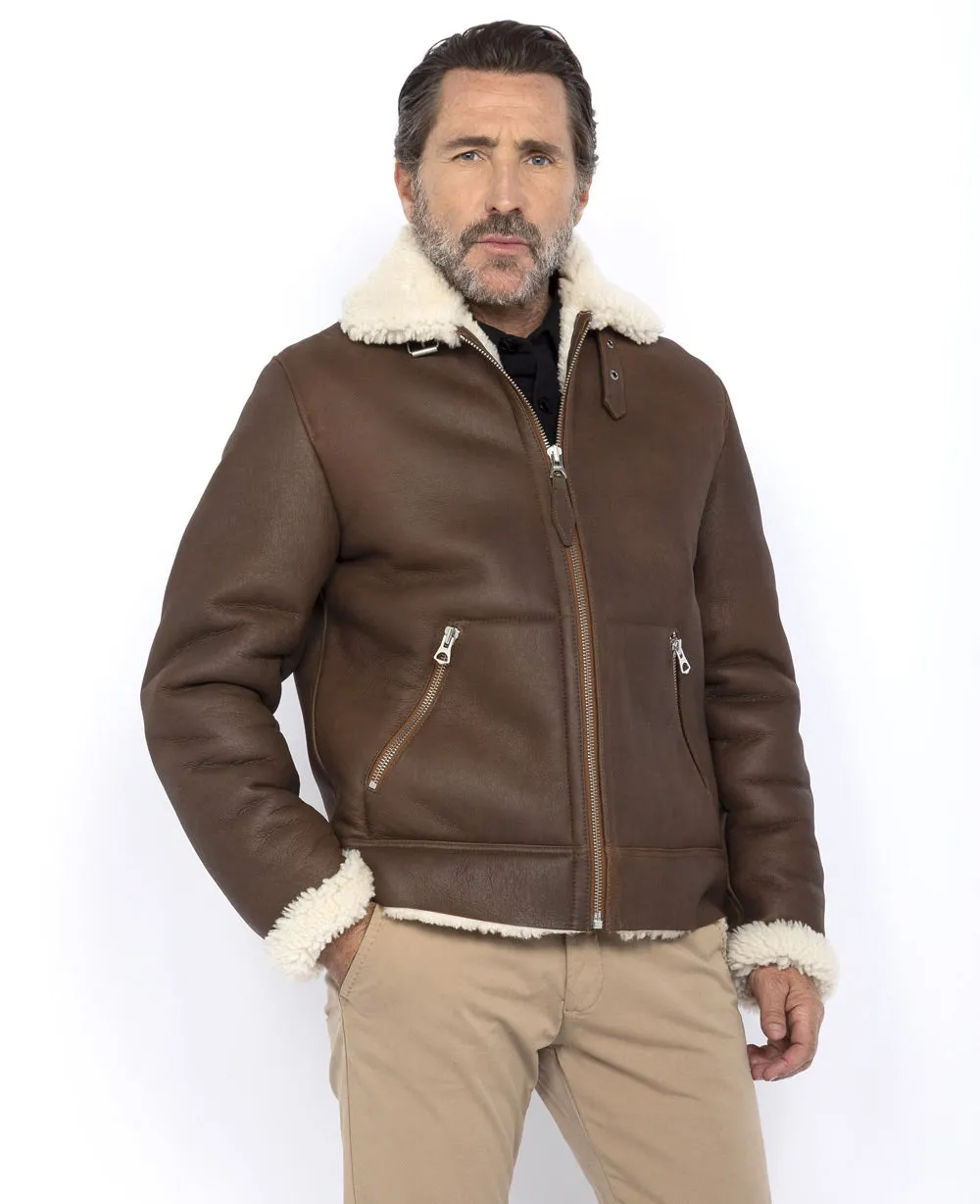 SCHOTT LCB100 SHEEPSKIN JACKET