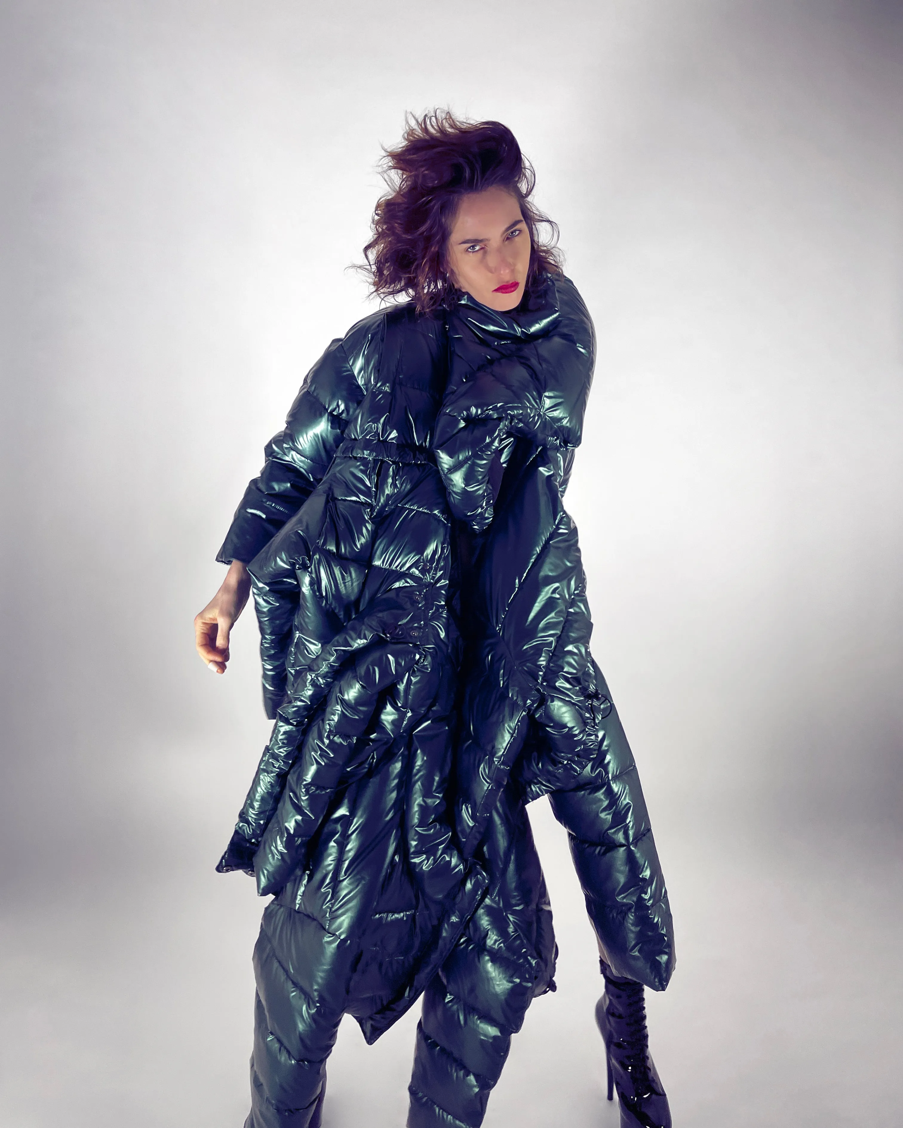 Sculpture PUF Coat