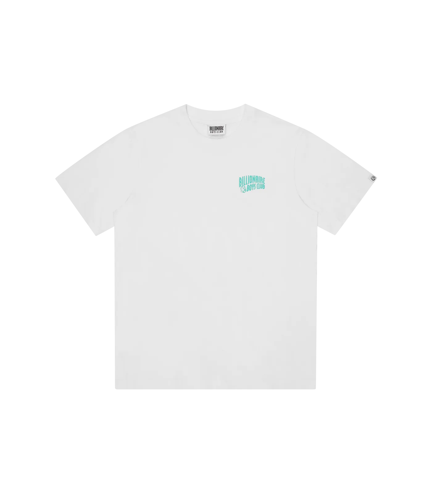 SMALL ARCH LOGO T-SHIRT - WHITE/GREEN LOGO