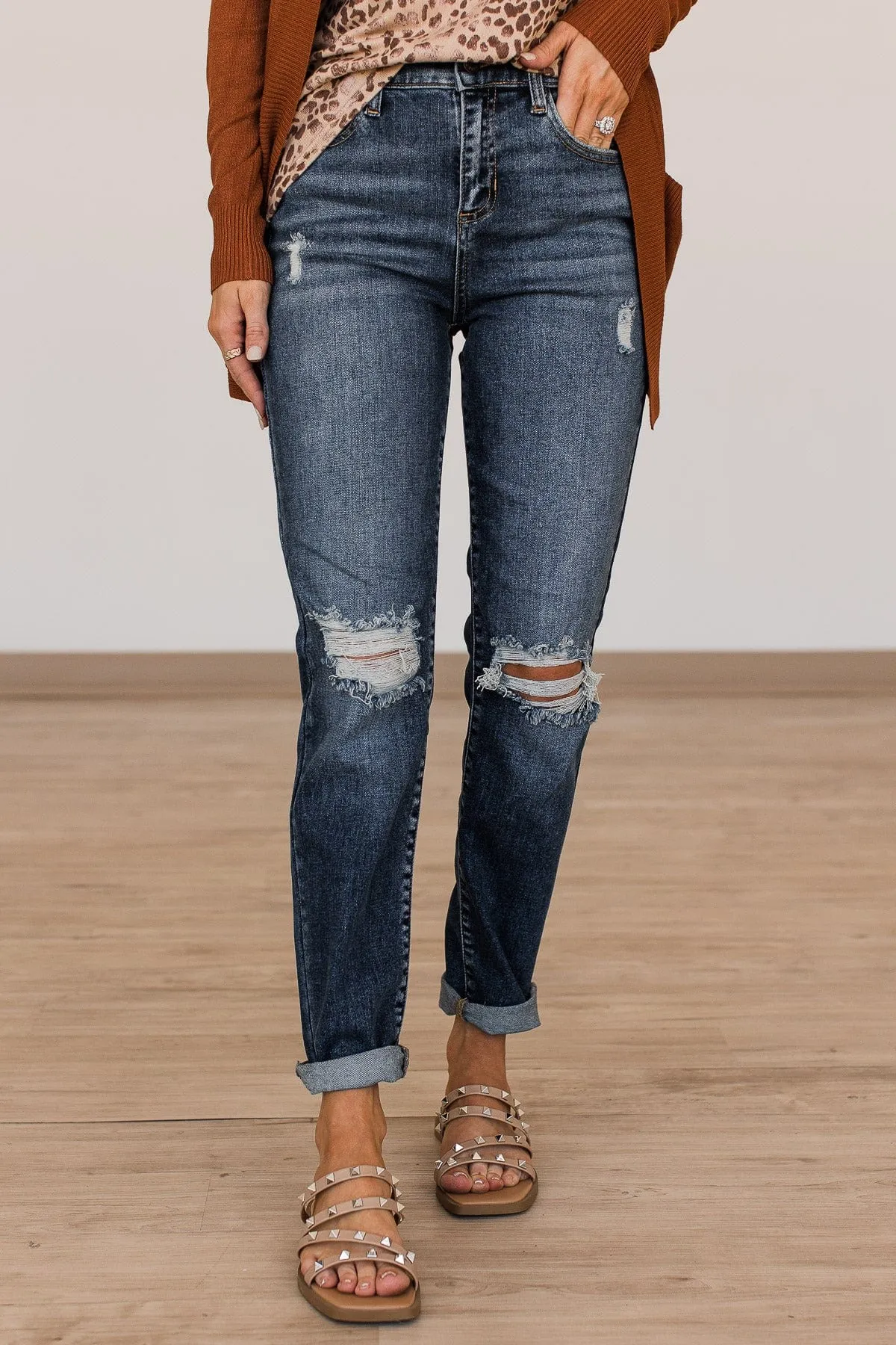 Sneak Peek Tomboy Skinny Jeans- Parker Wash