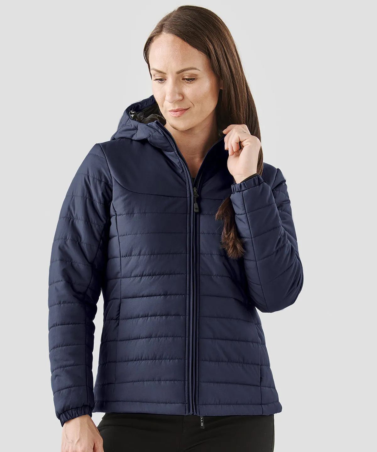 Stormtech Women’s Nautilus quilted hooded jacket