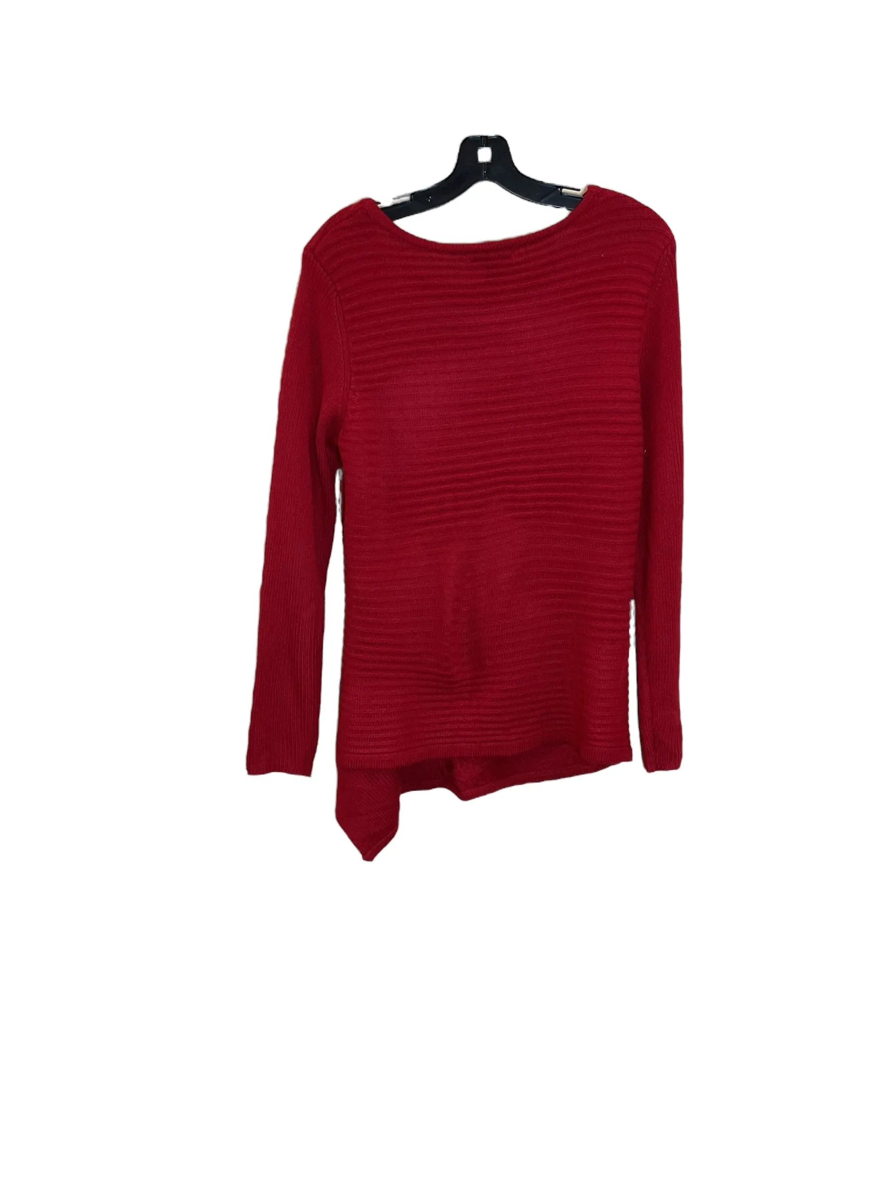 Sweater By Dana Buchman In Red, Size: L