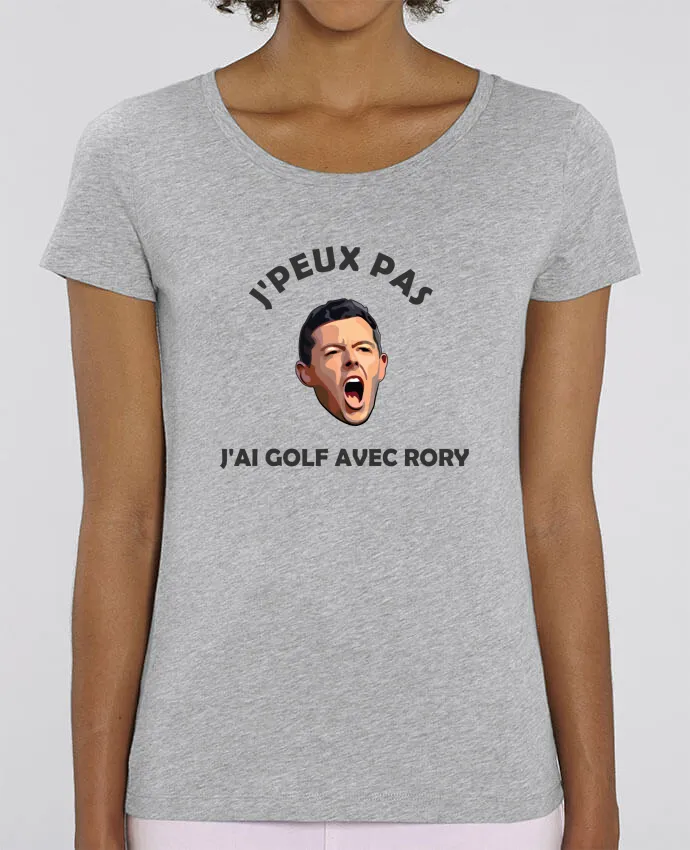 T-shirt en coton bio J'PEUX PAS J'AI GOLF AVEC RORY