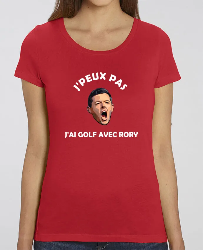 T-shirt en coton bio J'PEUX PAS J'AI GOLF AVEC RORY