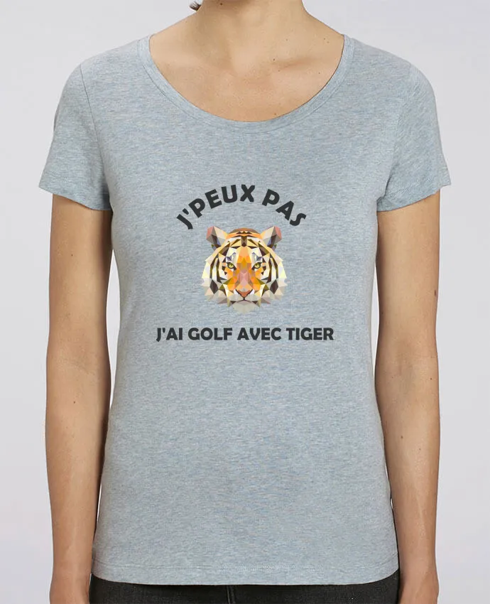 T-Shirt en coton bio J'PEUX PAS J'AI GOLF AVEC TIGER