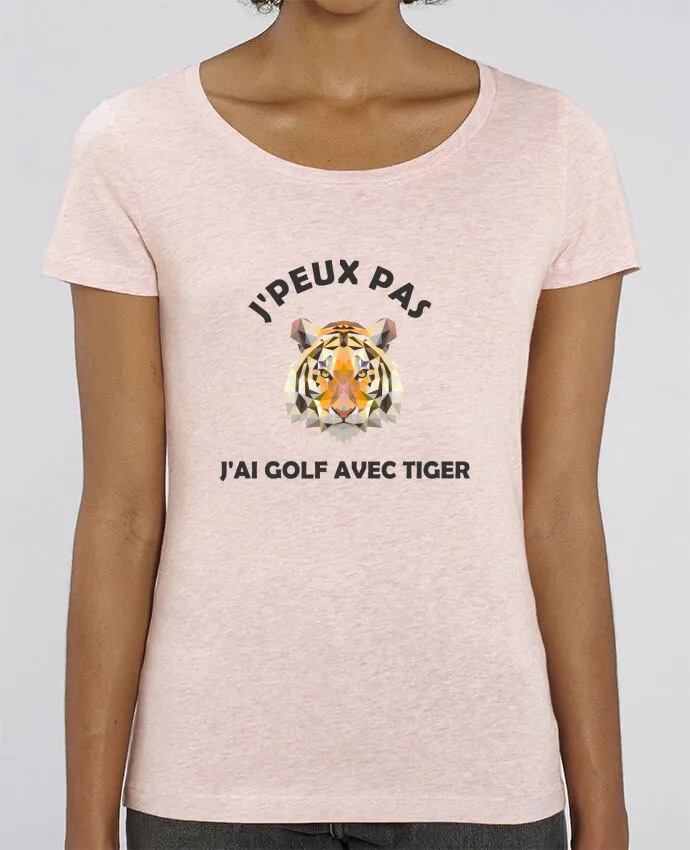 T-Shirt en coton bio J'PEUX PAS J'AI GOLF AVEC TIGER