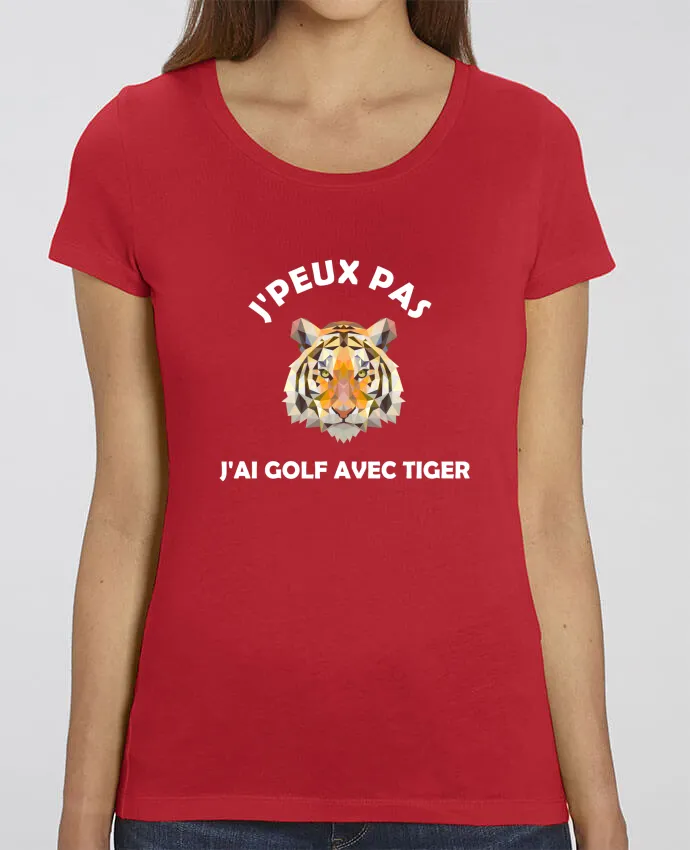 T-Shirt en coton bio J'PEUX PAS J'AI GOLF AVEC TIGER