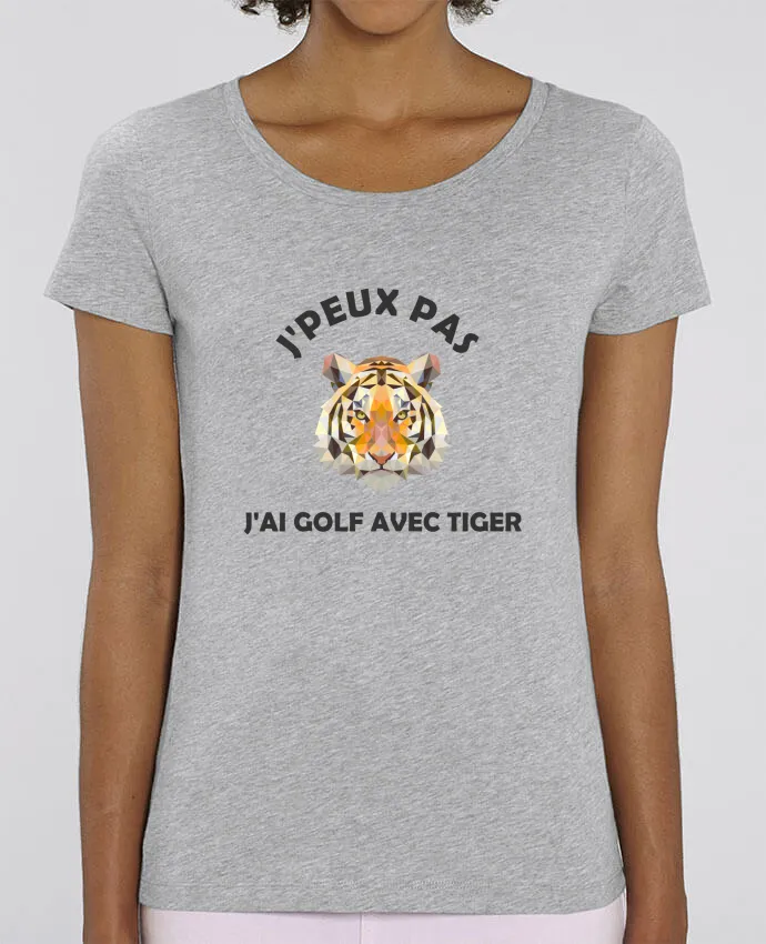 T-Shirt en coton bio J'PEUX PAS J'AI GOLF AVEC TIGER