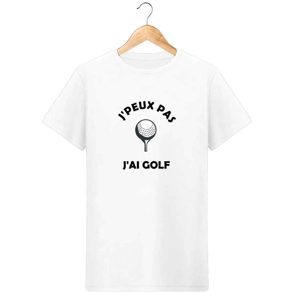 T-Shirt en coton bio J'PEUX PAS J'AI GOLF