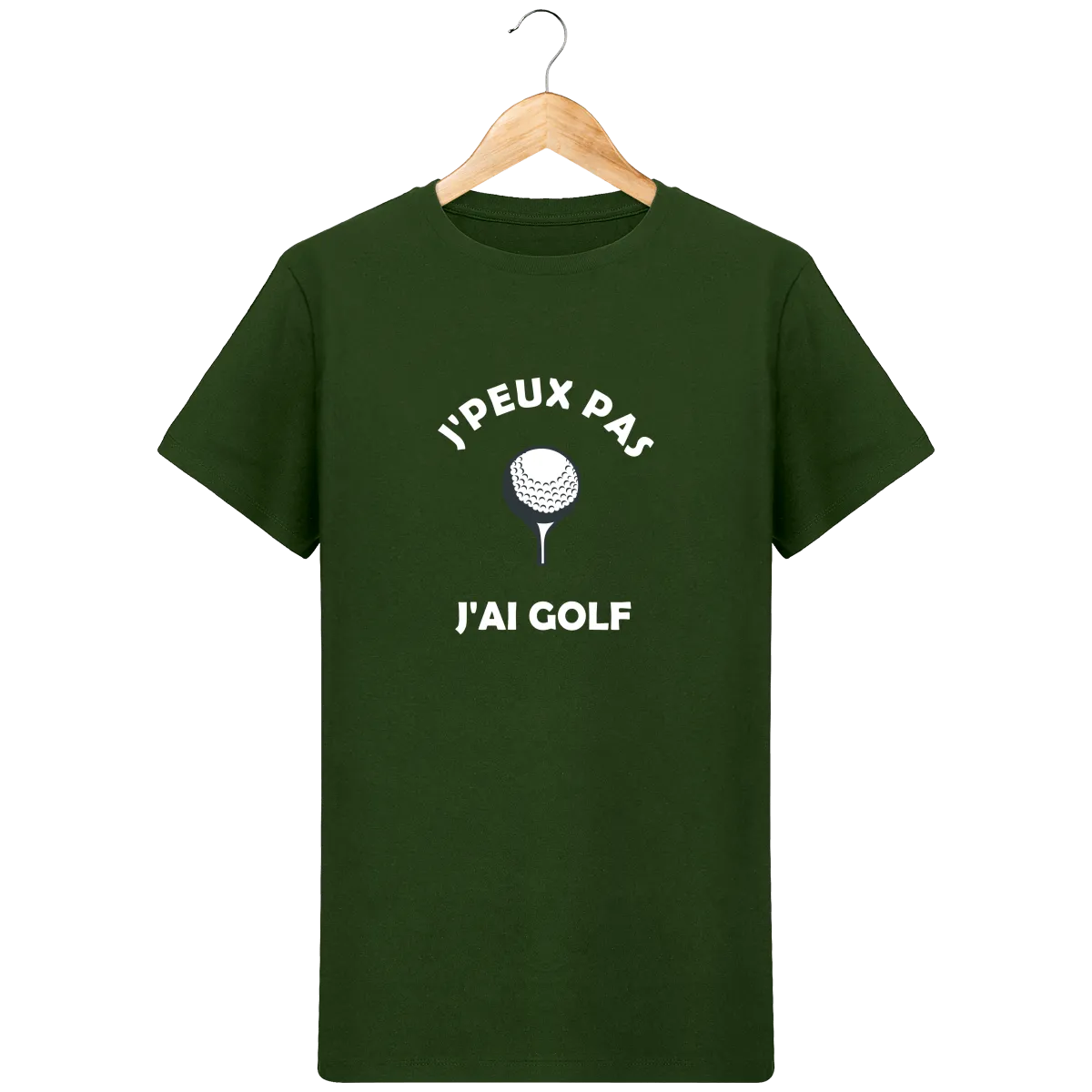 T-Shirt en coton bio J'PEUX PAS J'AI GOLF