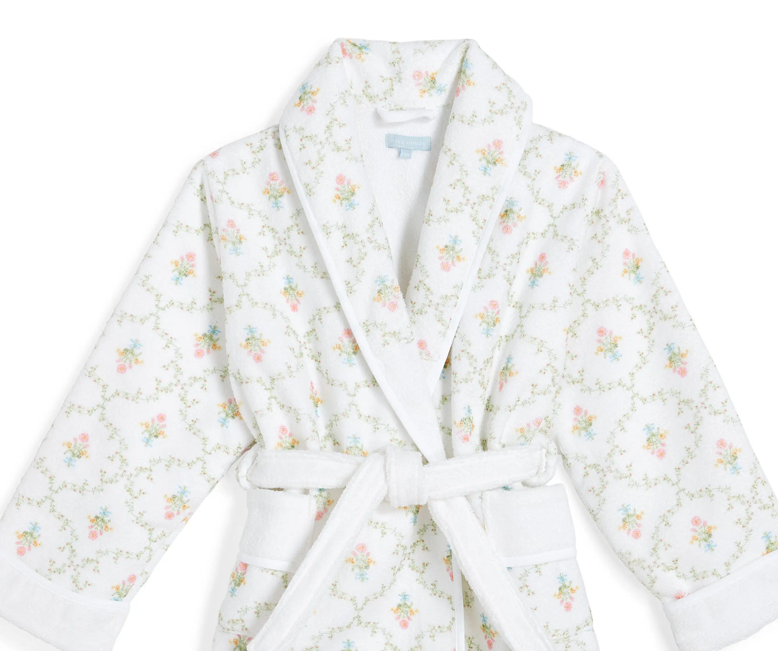 The Baby Hotel Robe - Pastel Trellis