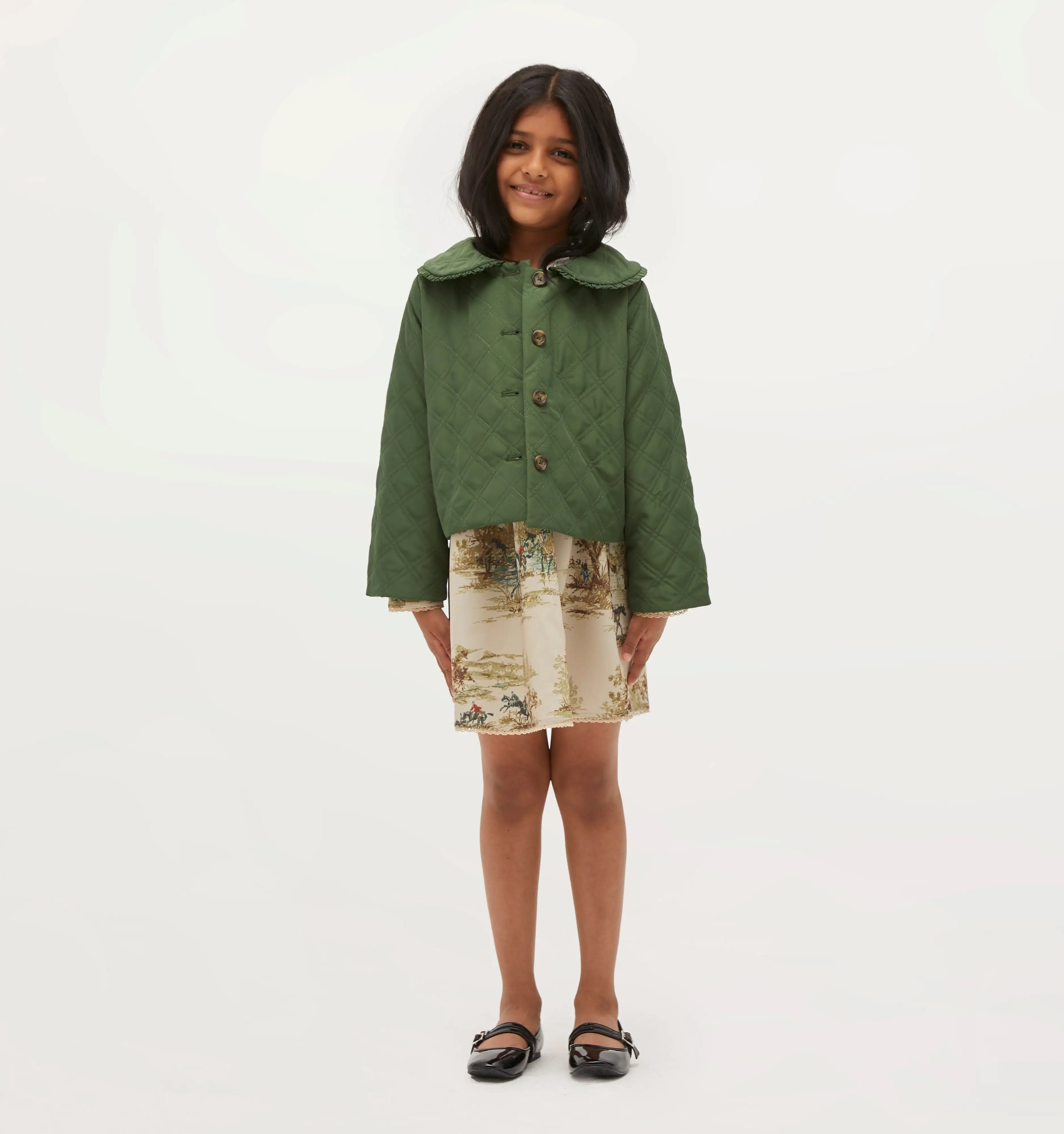 The Tiny Blake Jacket - Leaf Green