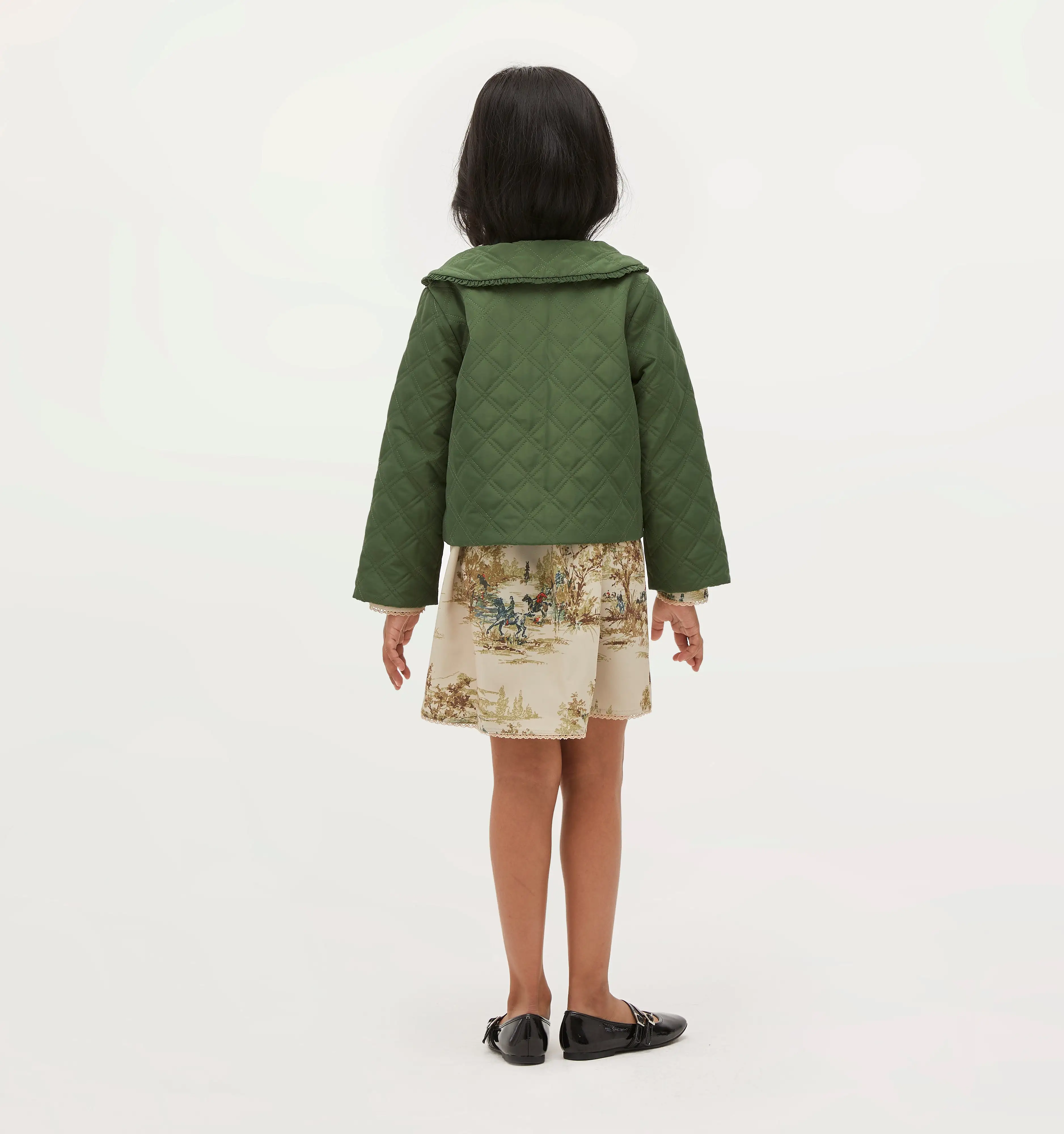 The Tiny Blake Jacket - Leaf Green