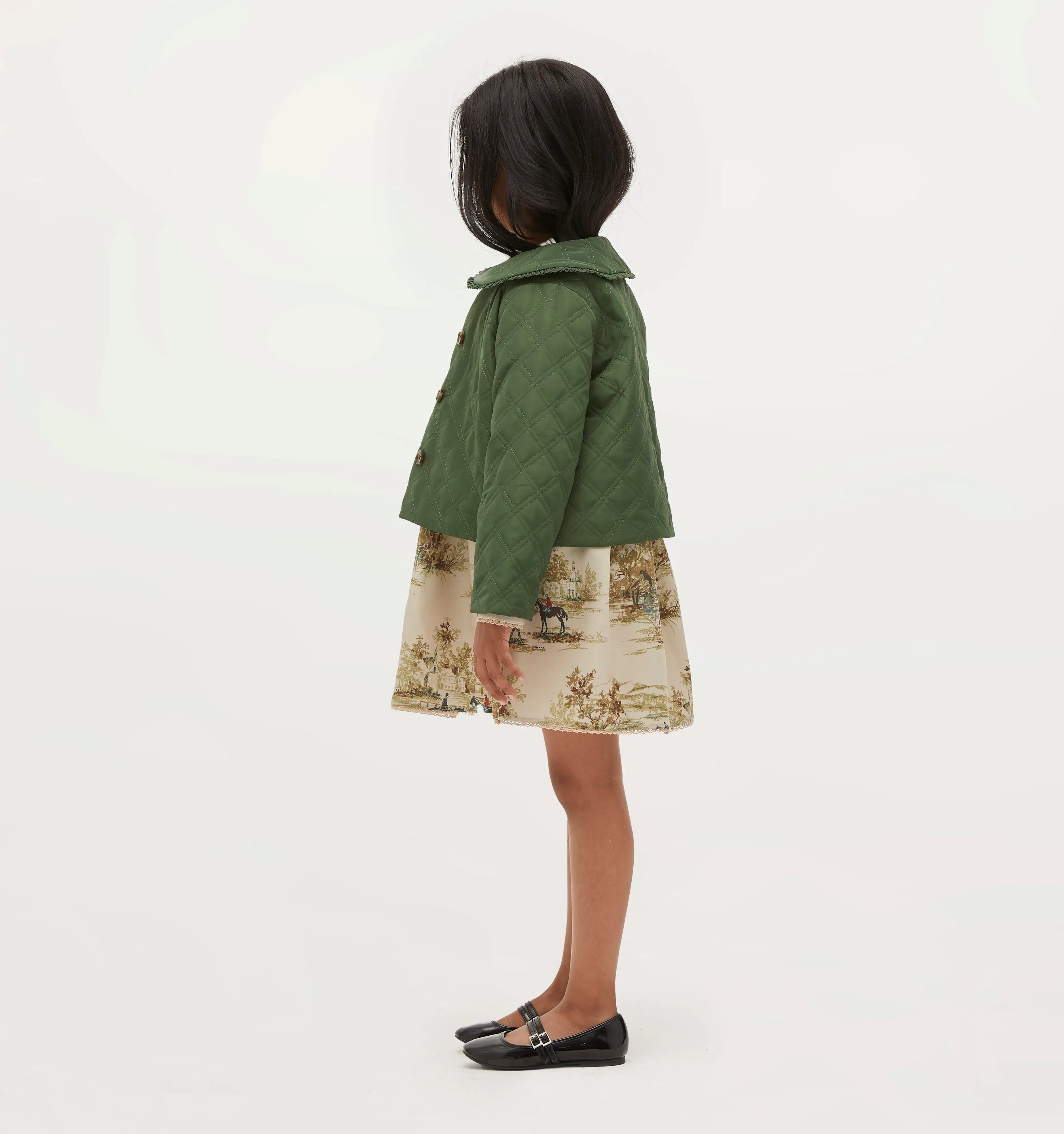 The Tiny Blake Jacket - Leaf Green