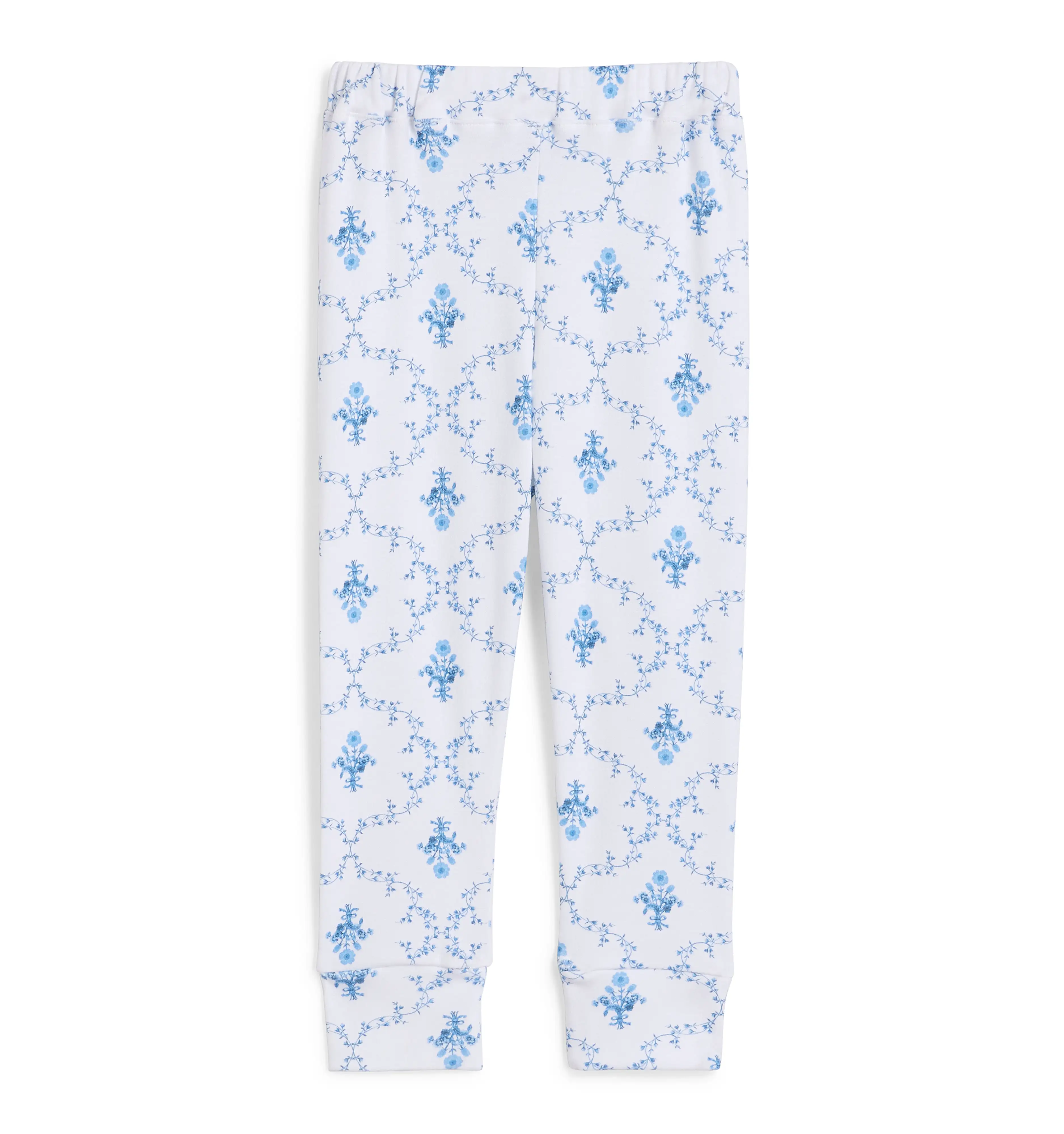 The Tiny PJ Set - Blue Trellis