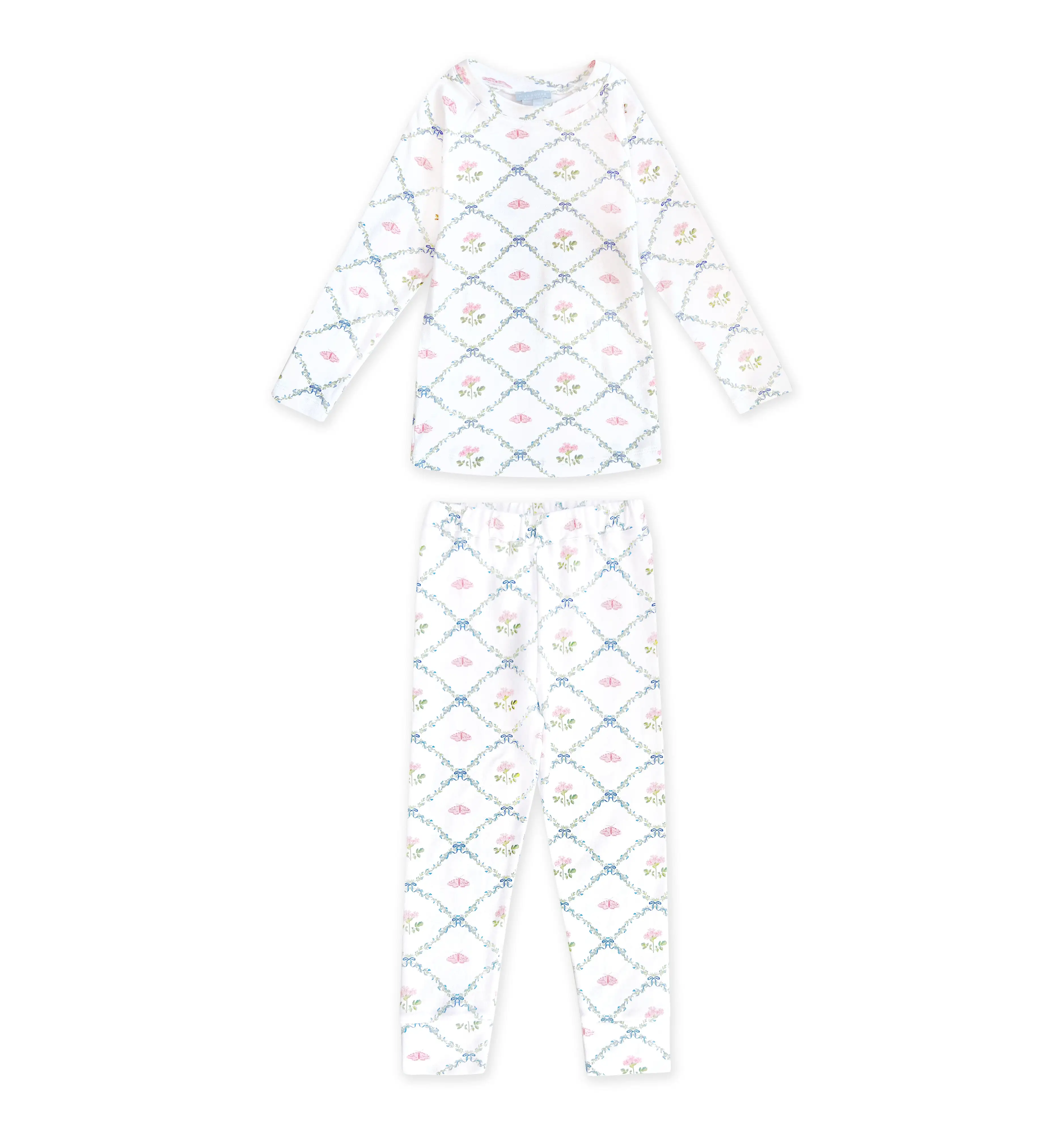 The Tiny PJ Set - Butterfly Trellis