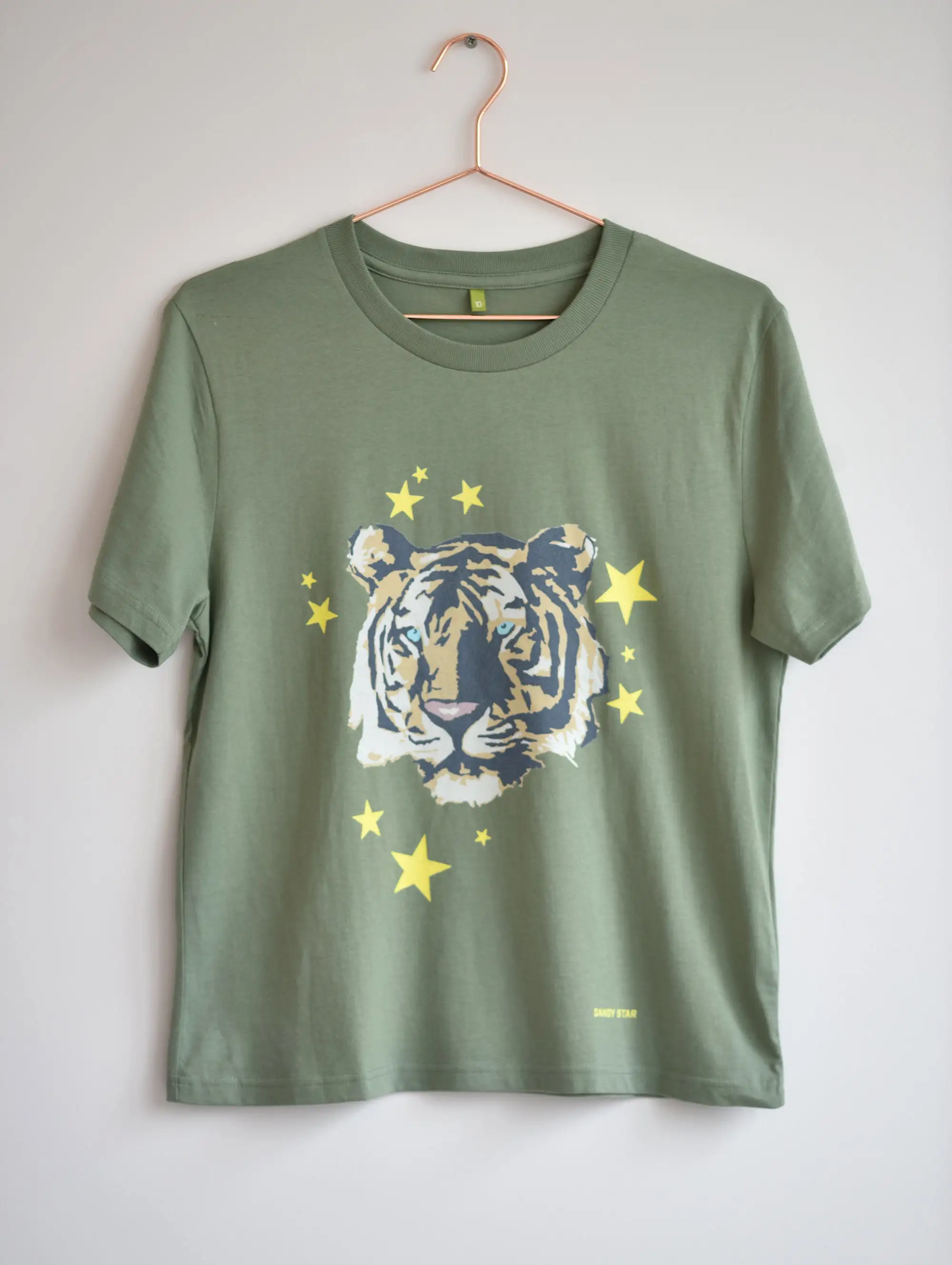 TIGER GREEN T-SHIRT